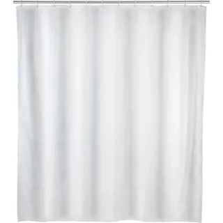 Wenko Duschvorhang aus PEVA Uni Weiß 240 cm x 180 cm