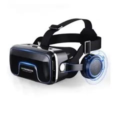 {Newest } VR Brille 3D, VR-Brille Virtuale und bequem für 4.5 - 7.2 inches All Smartphone, Samsung, Android, 90-100° Betrachtungswinkel, 360° drehbar, Objektiv und Pupille Einstellbar (Schwarz)
