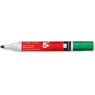 Grüne Trockenwischtuch Whiteboard - Marker - Stift Für Whiteboards, Flipcharts, Memo - Boards - 3mm Bullet Tipp - Pack von 4