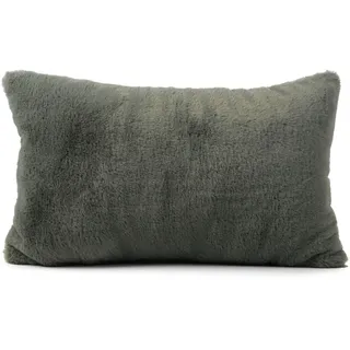 Gözze Uni Flauschkissen LaPit 50 x 30 cm Graugrün
