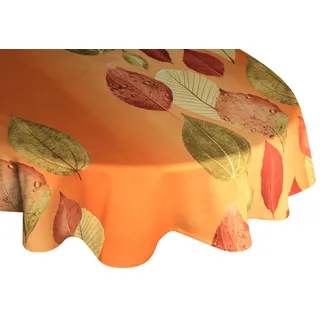 Wirth Tischdecke MAREK oval 130 x 190 cm Orange