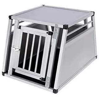 Kerbl Alu-Transportbox Barry 77 x 55 x 50 cm Silber/Grau