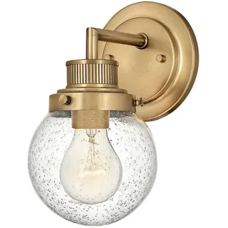 Elstead Lighting Poppy (1-flammig) 18.3x13x23,7 cm Gelb/Gold/Transparent
