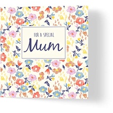 Wuzci Muttertagskarte "For a Special Mum", 150 mm Länge x 150 mm Breite