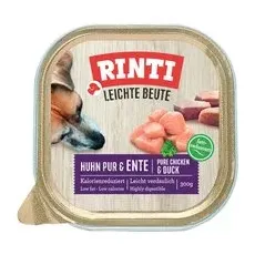 18x300g Pui & rață Leichte Beute RINTI Hrană umedă câini