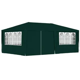 vidaXL Profi-Partyzelt 4 x 6 m inkl. Seitenteile grün