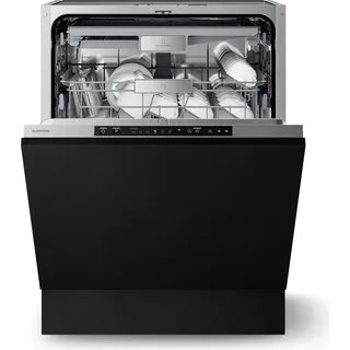 Klarstein Velaire Spülmaschine 60cm - Vollintegriert, 14 Plätze, 6 Programme, 42 dB, A , AquaStop, Einbauspülmaschine, Geschirrspüler - Schwarz