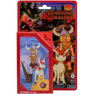 Hasbro Dungeons & Dragons Cartoon Classics F4877, 15 cm große Figur Hank Le Rodeur, Mehrfarbig