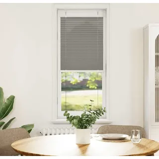 Möbel Plissee Anthrazit 45x100 cm Stoffbreite 44,4 cm Polyester 4015064 - Grau