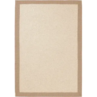 Biederlack "Babydecke Wool Knit", 75 x 100, mit kontrastfarbigem Patentrand,