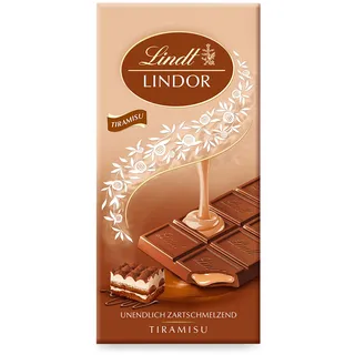 Lindt LINDOR Tafel Tiramisu Schokoladentafel 100 g