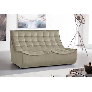 Calia Italia 2-Sitzer »Banjo, italienisches Doppelsofa, als 2-Sitzer oder als Modulsofa« Design und Komfort im Einklang, beige