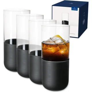 Villeroy & Boch Manufacture Rock Longdrinkglas 0,3 l 4-tlg.