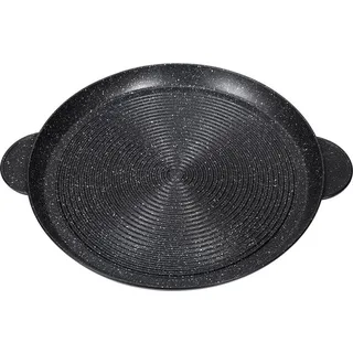 Cheffinger Grillpfanne Ø 32 cm Aluminium schwarz