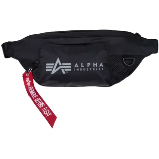 Alpha Industries Packable Waist Bag One Size Schwarz