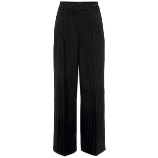 LASCANA Palazzohose elegant schwarz-braun gestreift 34