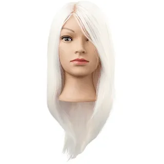 Efalock Professional Efalock Übungskopf Stella Miss Goat Haar weiss 35 cm