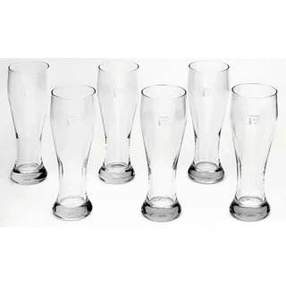 VAN WELL Weizenbierglas Bierglas 0,5 l 6-tlg.