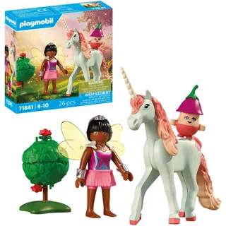 Playmobil Magic Unicorns Sammeleinhorn Himmelsrose mit Fee 71841