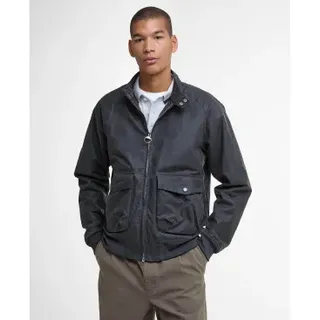 Barbour für Herren. MWX2485 Royston Modern Jacke grau (M), Lässig, Polyester