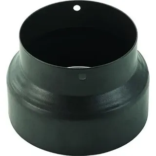 Reduktion Blatt Lackiert Schwarz Matt 13-12 CM