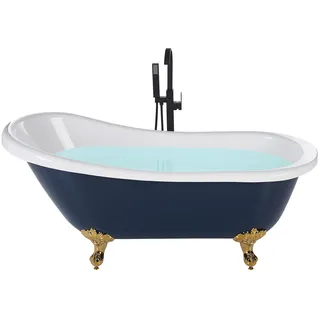 Beliani Badewanne Freistehend 77 x 153 cm (Acryl)