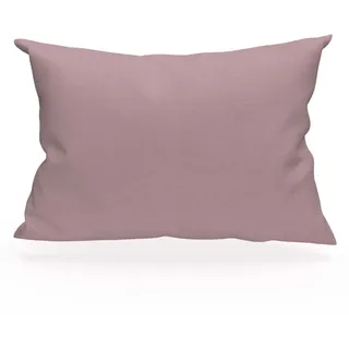 Soleil d'Ocre Kissenbezug, Baumwolle, Rosa, 50 x 70 cm