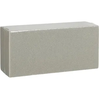Mica Decorations Steckschaum Trockenfloristik 23 cm x 11 cm x 8 cm Grau