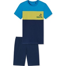 Bild von Jungen Kurzer Schlafanzug - Organic Cotton (Ll) Pyjamaset , blau, 140