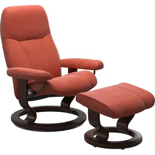 Stressless Relaxsessel Consul Baumwolle 76 x 100 x 71 cm Braun drehbar