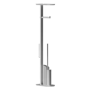 Cosmic Flat Toilettenbürste - Chrome - One Size