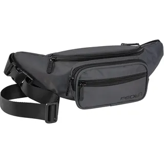 PEDEA Gürteltasche *Trend* wasserdichte Bauchtasche Hüfttasche mit Reißverschluss für Damen und Herren, Gr. M grau