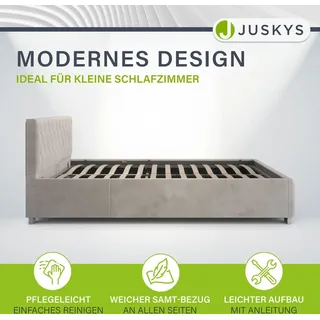 Juskys Nizza 140 x 200 cm Beige