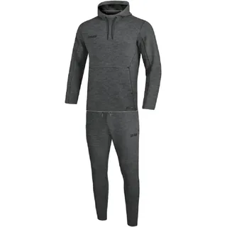 Jako Premium Basics Jogginganzug mit Kapuze anthrazit meliert XL