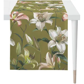 APELT Tischläufer »5602 SUMMERTIME, Sommerdeko, Sommer« Digitaldruck, grün