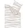 MOTION Gestreift Baumwolle Beige 135 x 200 cm + 80 x 80 cm