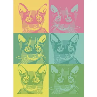 Garnier GARNIER-THIEBAUT Geschirrtuch CHACHACHA 56 x 77 cm 100% Baumwolle