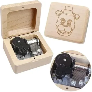 Sinzyo Spieluhr Vintage Holz geschnitzt Mechanismus Spieluhren Geschenk für Geburtstag Valentinstag Weihnachten (Toreador-Ahornholzbox)