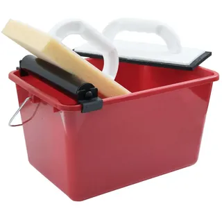 Connex Fliesen-Waschset 12 Liter rot