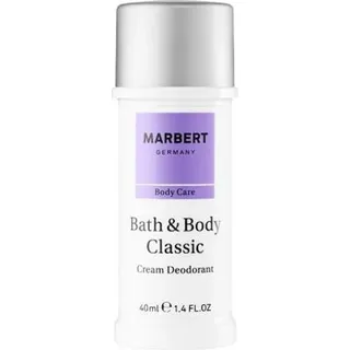 Marbert Bath & Body Classic Cream Deodorant 40 ml