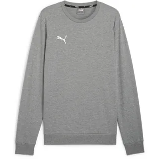 Puma teamGOAL Casuals Crew Neck Sweatshirt Herren 33 medium gray heather/white XXL