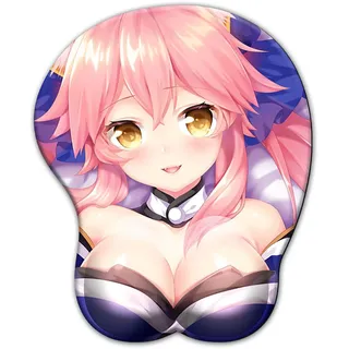 ELLENNE - 3D-GEL-MOUSEPAD MIT HANDBALLENAUFLAGE - GAMING MANGA ANIME JAPAN (Design 01)
