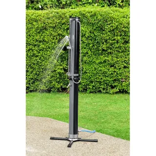Bestway Solardusche 58696 , Schwarz , Metall, Kunststoff , 35 l , 62x218x62 cm , SGS-geprüft , Freizeit & Co, Pools & Wasserspaß, Solarduschen