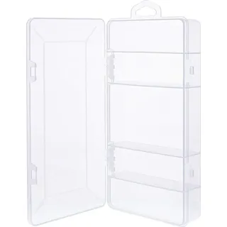 InLine InLine® Kleinteilebox, 5 Fächer, Abmessungen: 206x107x33mm, transparent