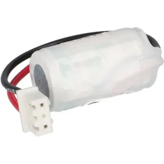 Akkuman Ersatz Backup Lithium Batterie für Mitsubishi F930GOT F940GOT Typ ER3/ PM-20BL mit Kabel und Stecker