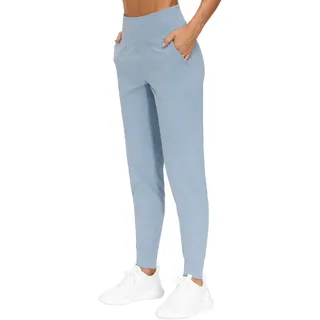 THE GYM PEOPLE Jogginghose Damen Sporthose Lang Yoga Hosen Leichte Sportleggings High Waist Freizeithose für Fitness, Wandern, Laufen