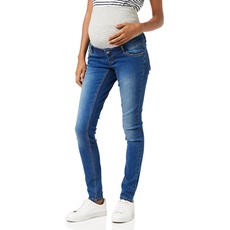 MAMALICIOUS Damen Mllola slanke blå jeans Noos B. Umstandshose, Blue Denim, 29W / 32L EU