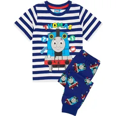 Thomas & Friends, Jungen, Pyjama, Schlafanzug mit langer Hose  Jungen, Blau, (98)