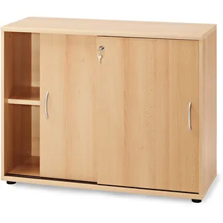 MÖBELPARTNER Serie 4000 Aktenschrank 100,0 x 39,5 x 76,0 cm braun