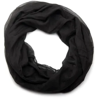 Stylebreaker "Seidiger unifarbener Loop", 1 Stk., schwarz,